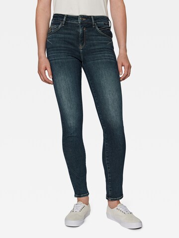 Mavi Skinny Jeans in Blue: front