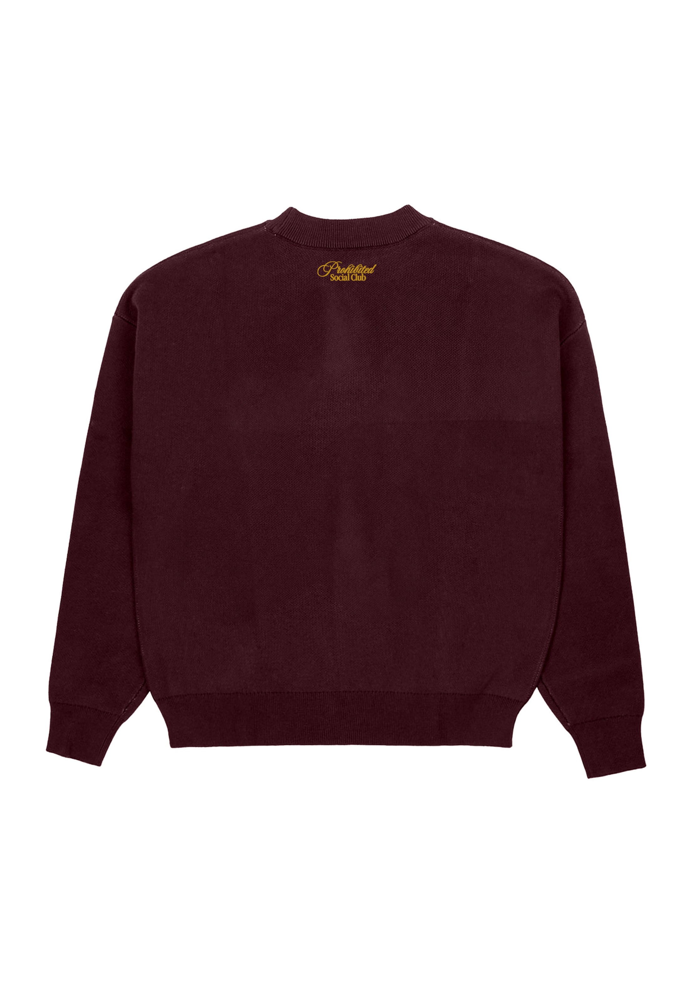 Pullover di Prohibited in rosso