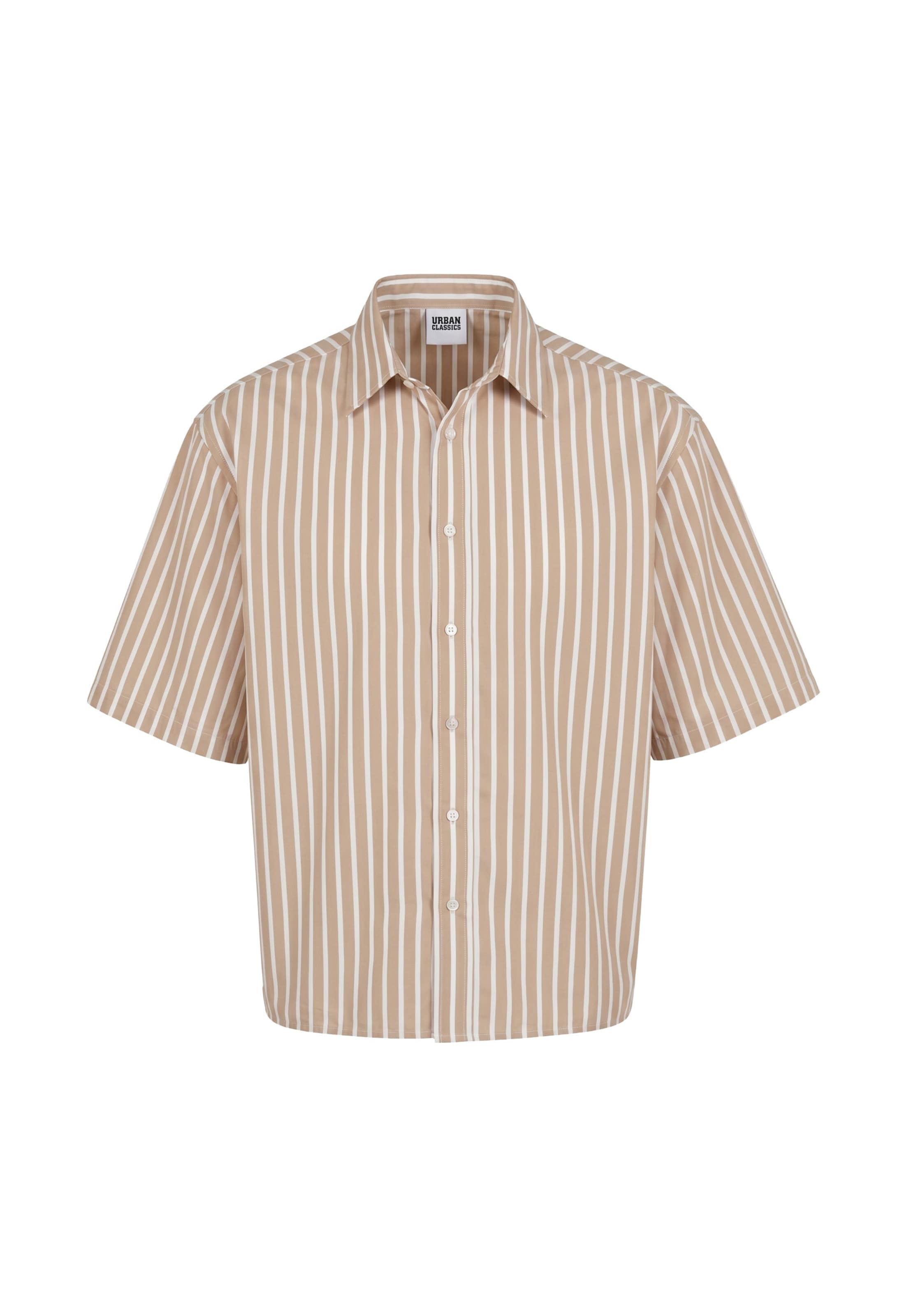 Urban Classics Košile – hnědá: přední strana