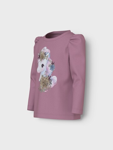 NAME IT Shirt 'NAIA' in Lila