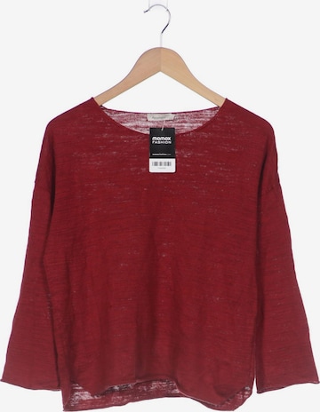 hessnatur Sweater & Cardigan in S in Red: front