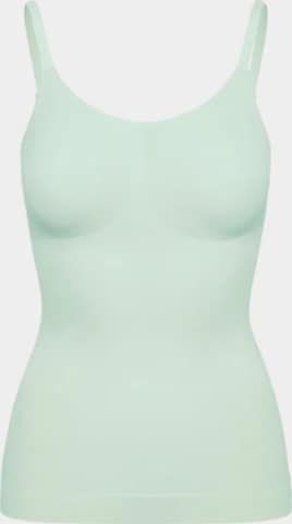 cfab (formerly creamy fabrics) Shapingtop 'Shaping Cami' in Groen: voorkant