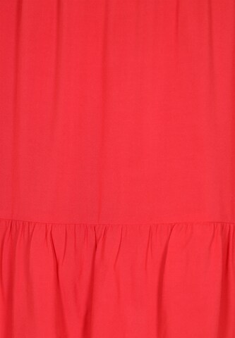 swirly - Falda en rojo
