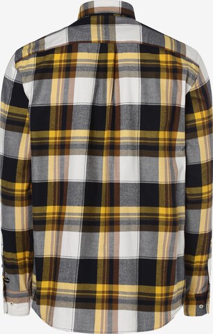 FYNCH-HATTON Regular Fit Hemd in Braun