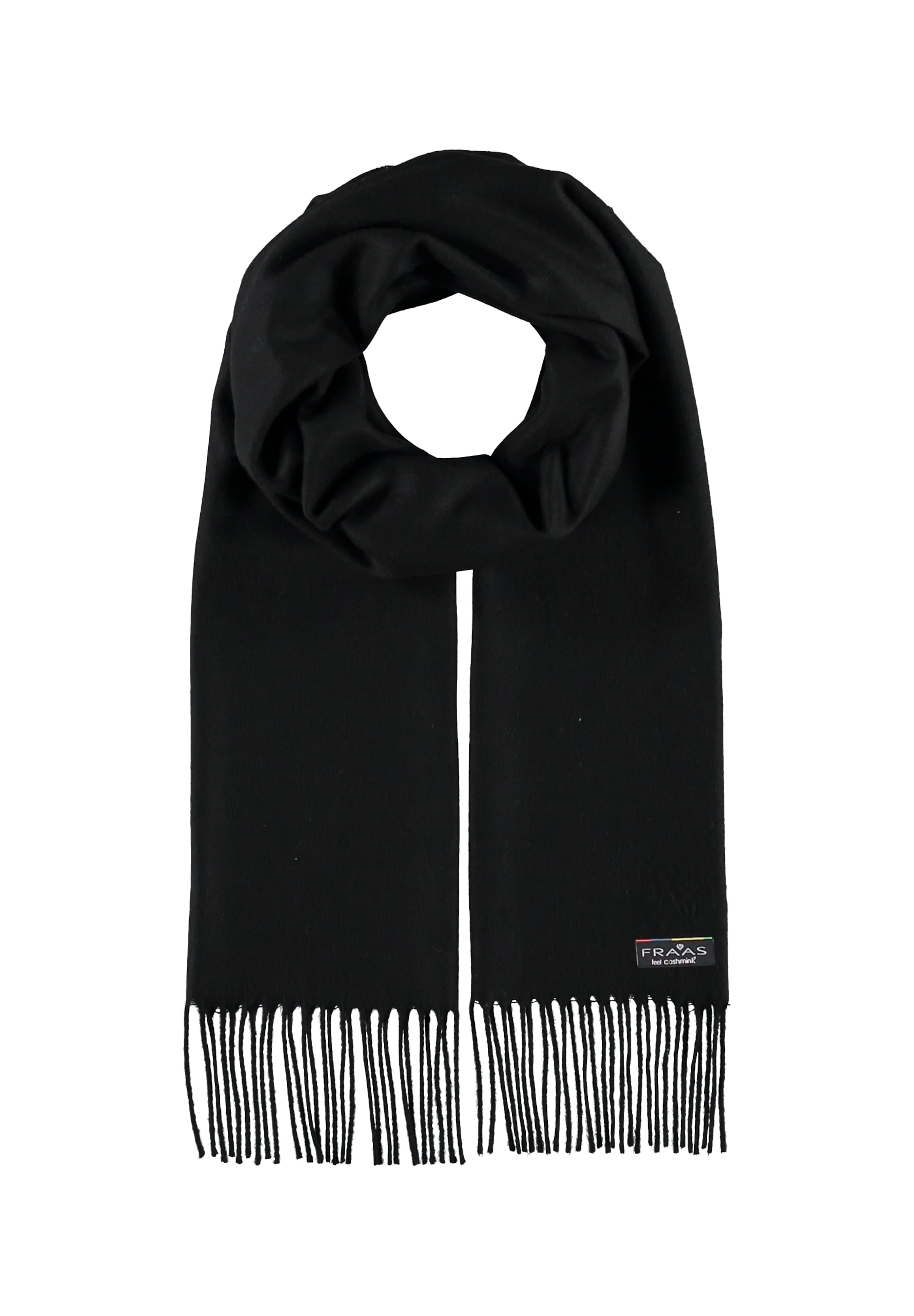 FRAAS Schal in Schwarz: Vorderseite