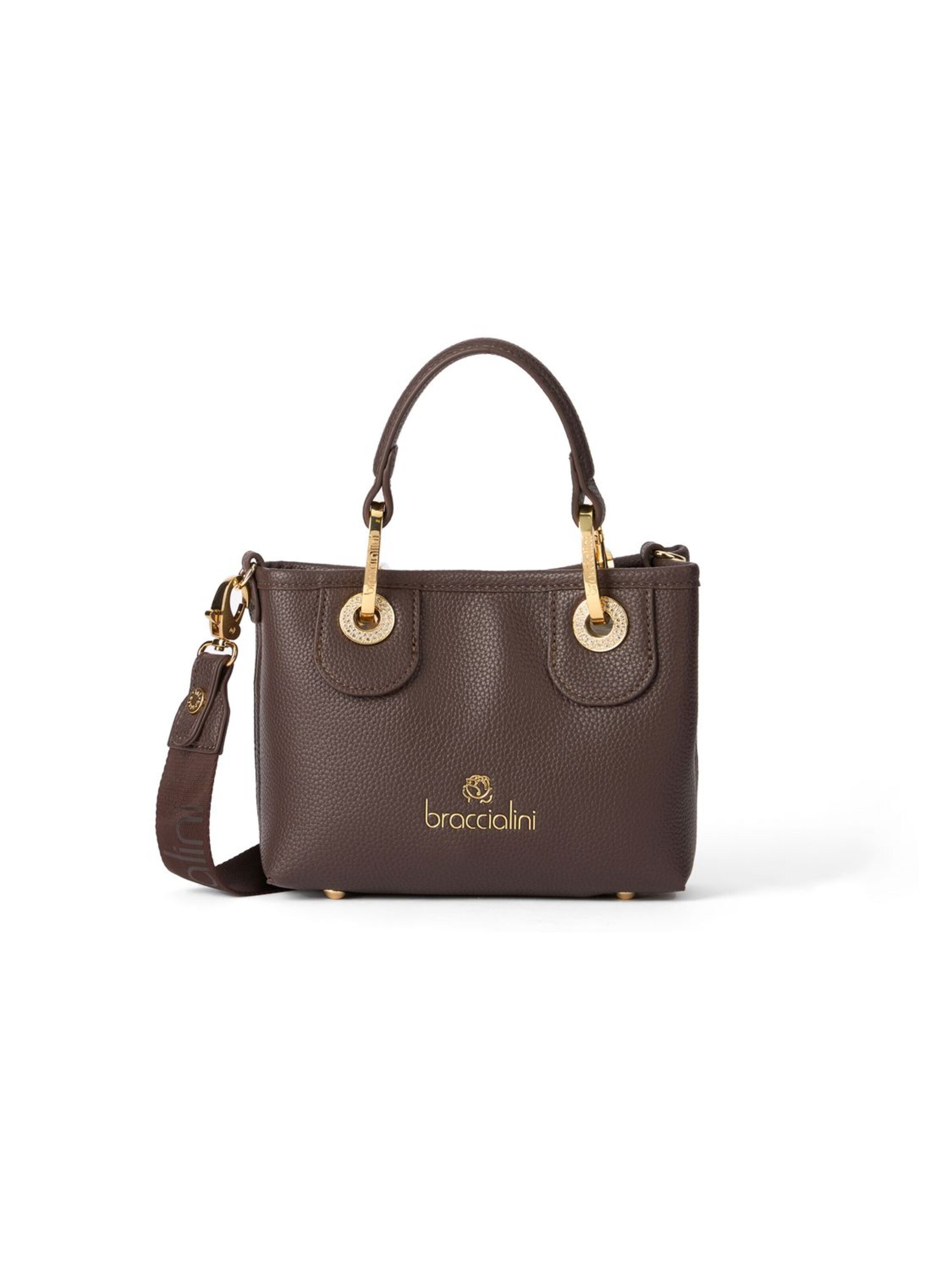 Braccialini Handbag 'Beth' in Brown: front