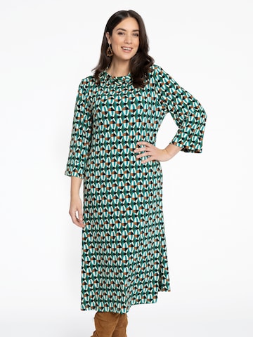 Robe YOEK en mélange de couleurs : devant