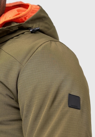 INDICODE JEANS Winterparka 'Waters' in Groen