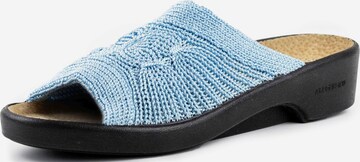 Arcopedico Slippers in Blue: front