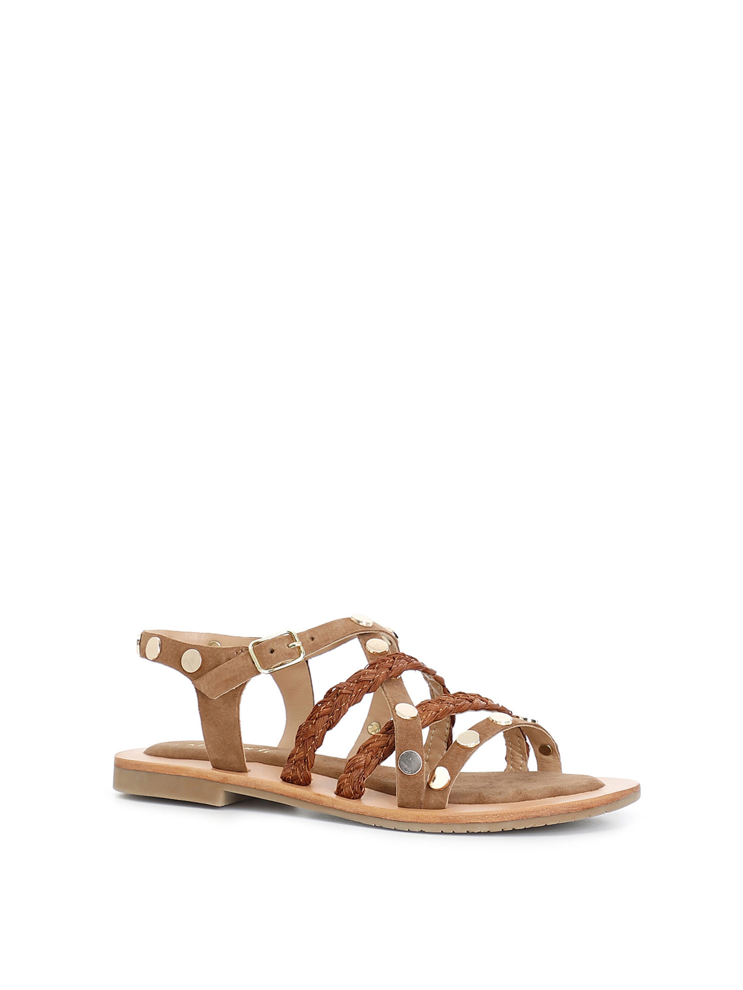 Sandalo con cinturino di CAFè NOIR in marrone