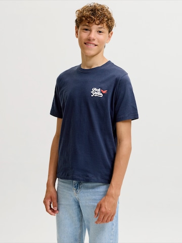 Jack & Jones Junior - Camiseta 'JJLEGEND' en azul: frente