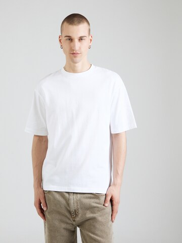 SELECTED HOMME T-Shirt 'SLHCOLMAN' in Weiß: Vorderseite