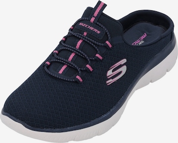 SKECHERS Muiltjes 'Summits Swift Step' in Blauw: voorkant