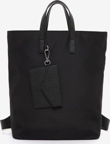 Emily & Noah Backpack '  Marseille RUE 09 ' in Black: front