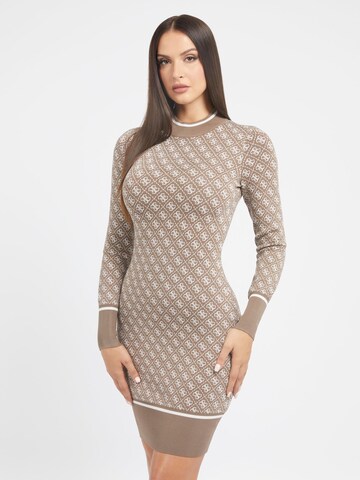 GUESS Knitted dress 'Lise' in Beige: front