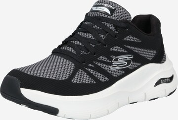 Baskets basses 'Arch' SKECHERS en noir : devant