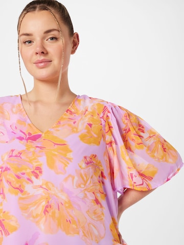 Vero Moda Curve Bluse 'Hope' in Lila