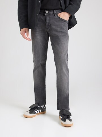 Cars Jeans - Slimfit Calças de ganga 'BATES' em preto: frente