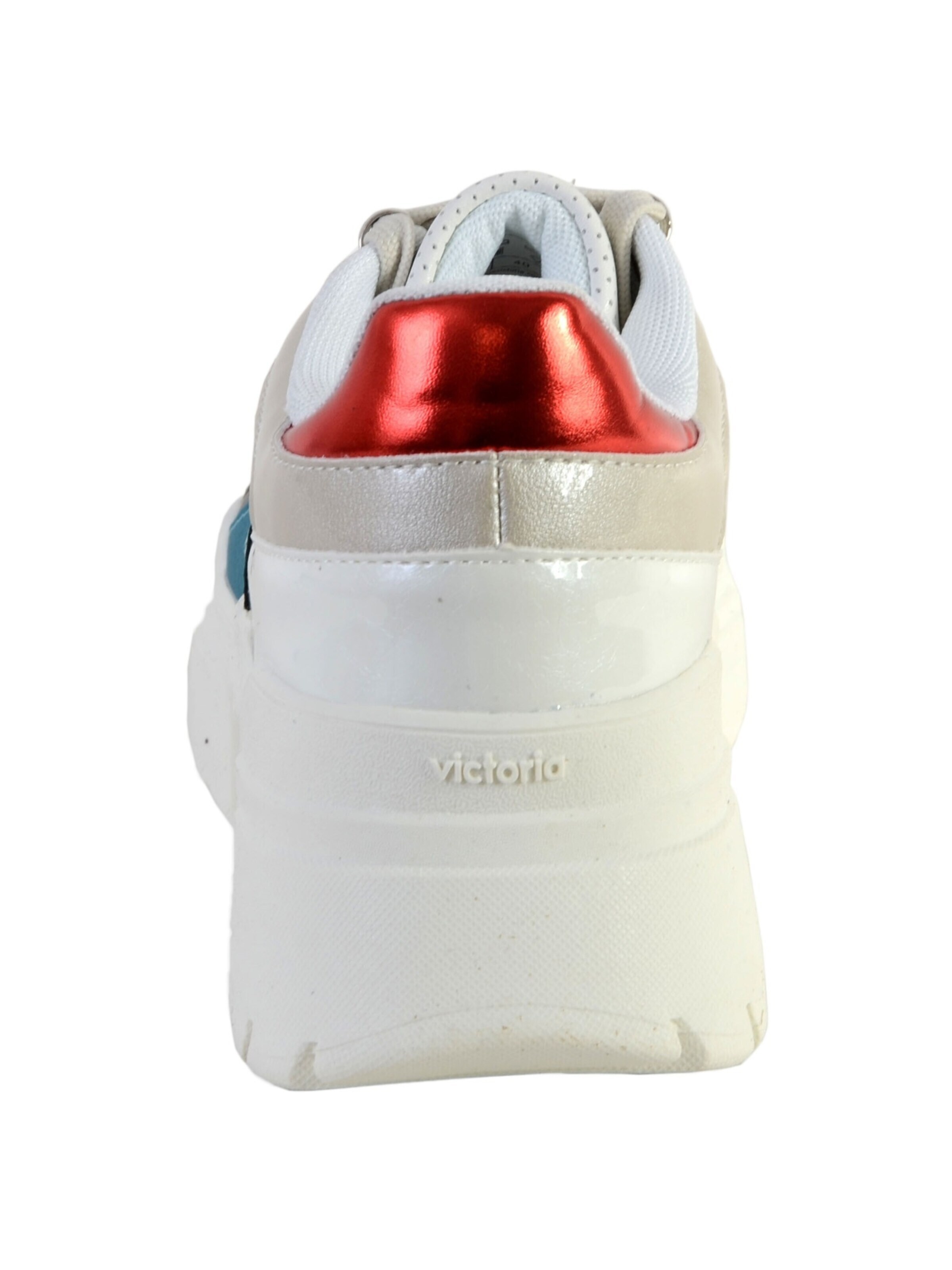 Chaussure de sport à lacets victoria en bleu