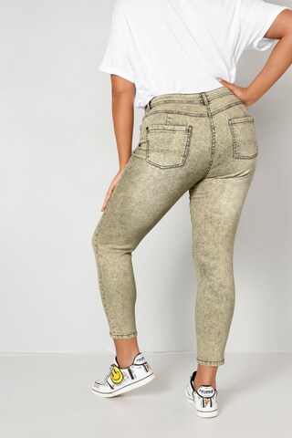 Angel of Style Slimfit Jeans in Geel