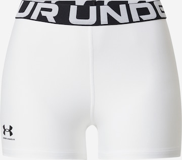 UNDER ARMOUR Спортивные штаны 'Authentics' в Белый: спереди