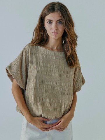 Haut ' Clerra ' NORR en beige : devant