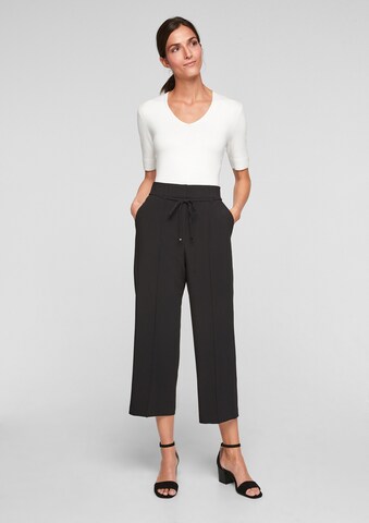 Regular Pantalon s.Oliver en noir