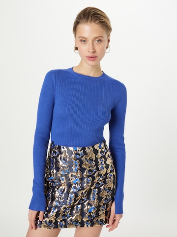 Warehouse - Pullover em azul: frente