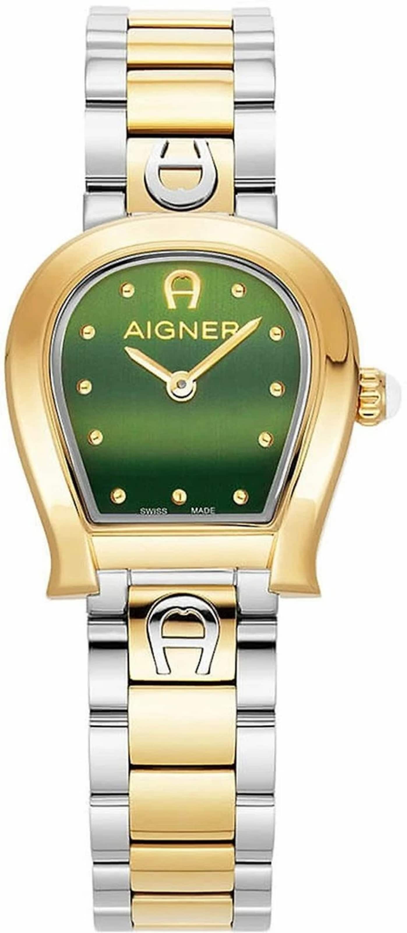 AIGNER Analoguhr in Silber: Vorderseite