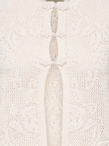 JDY Strickjacke 'CHRISTA' in Weiß