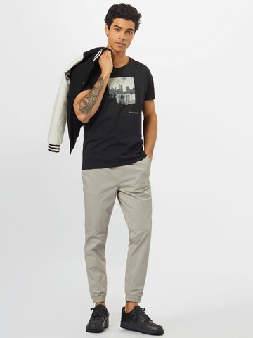 JACK & JONES Tapered Hose 'GORDON LANE' in Grau