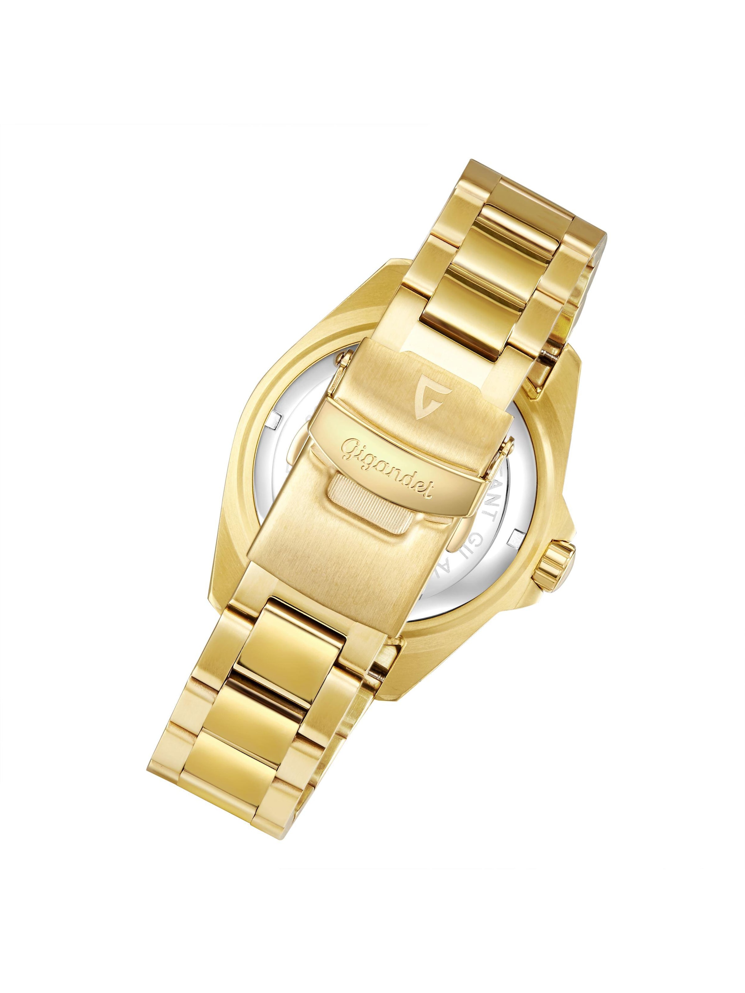 Gigandet Analog Watch 'SEA GROUND' in Gold