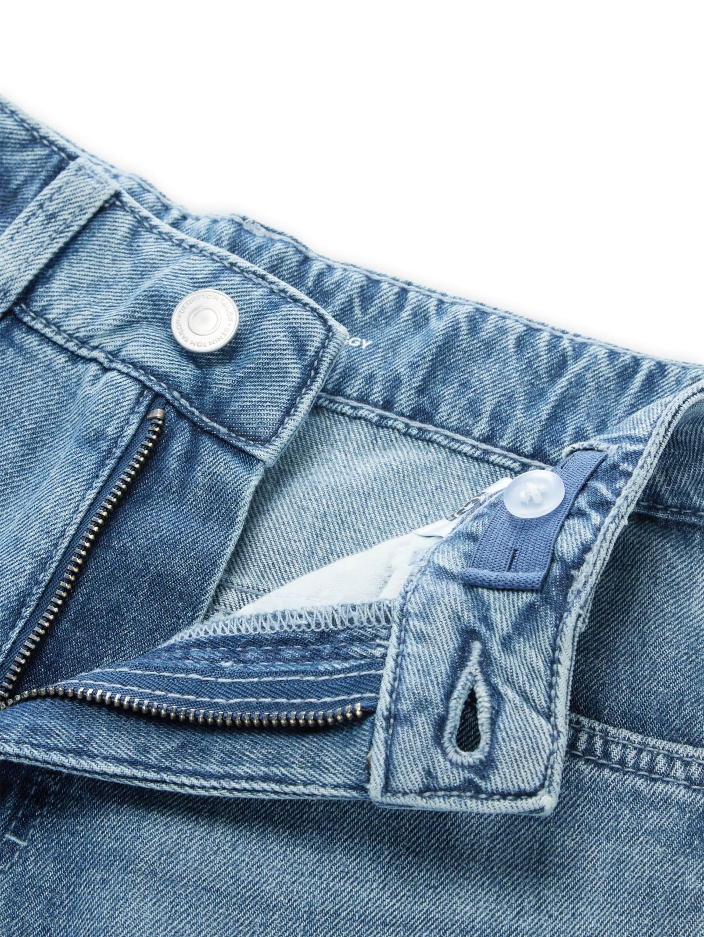 TOM TAILOR Loosefit Jacke in Blau