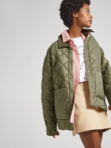 Veste mi-saison ' SHINE ' Pepe Jeans en vert