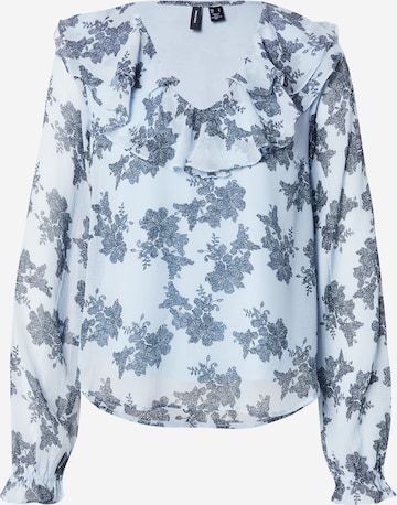 VERO MODABluza 'VMCAMILLE' - plava boja: prednji dio