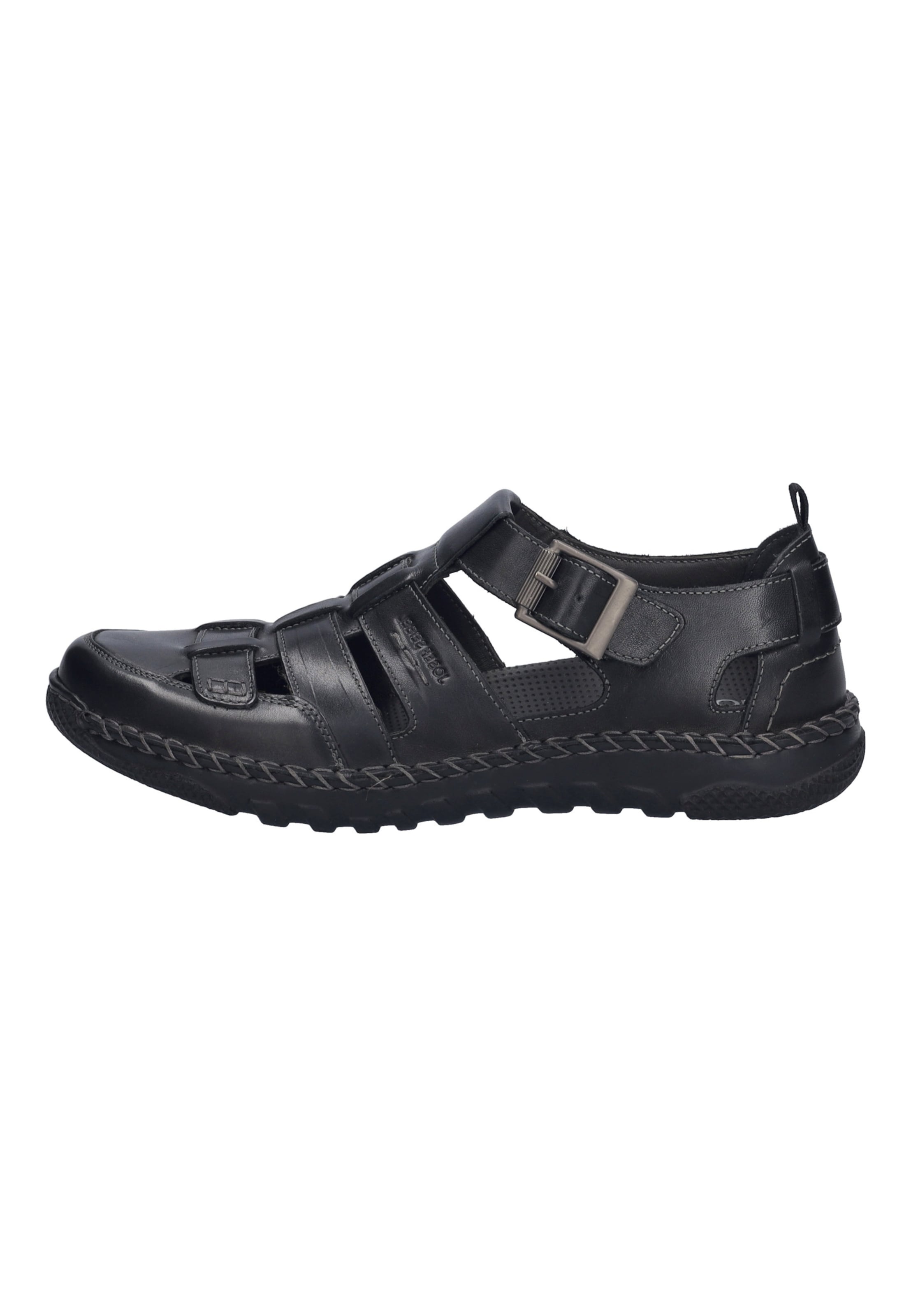 JOSEF SEIBEL Lace-Up Shoes 'Wilson 08' in Black: front