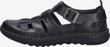 JOSEF SEIBEL Schuh 'Wilson 08' in Schwarz: Vorderseite