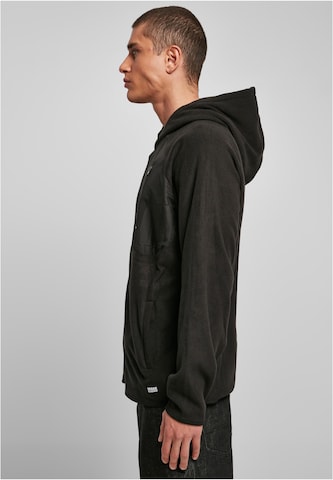 Jachetă  fleece 'Polar' de la Urban Classics pe negru