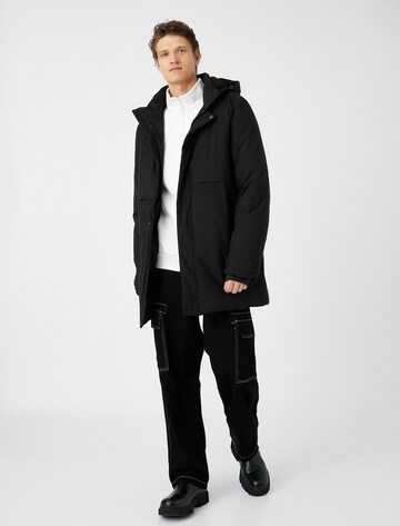 Koton Winter parka in Black