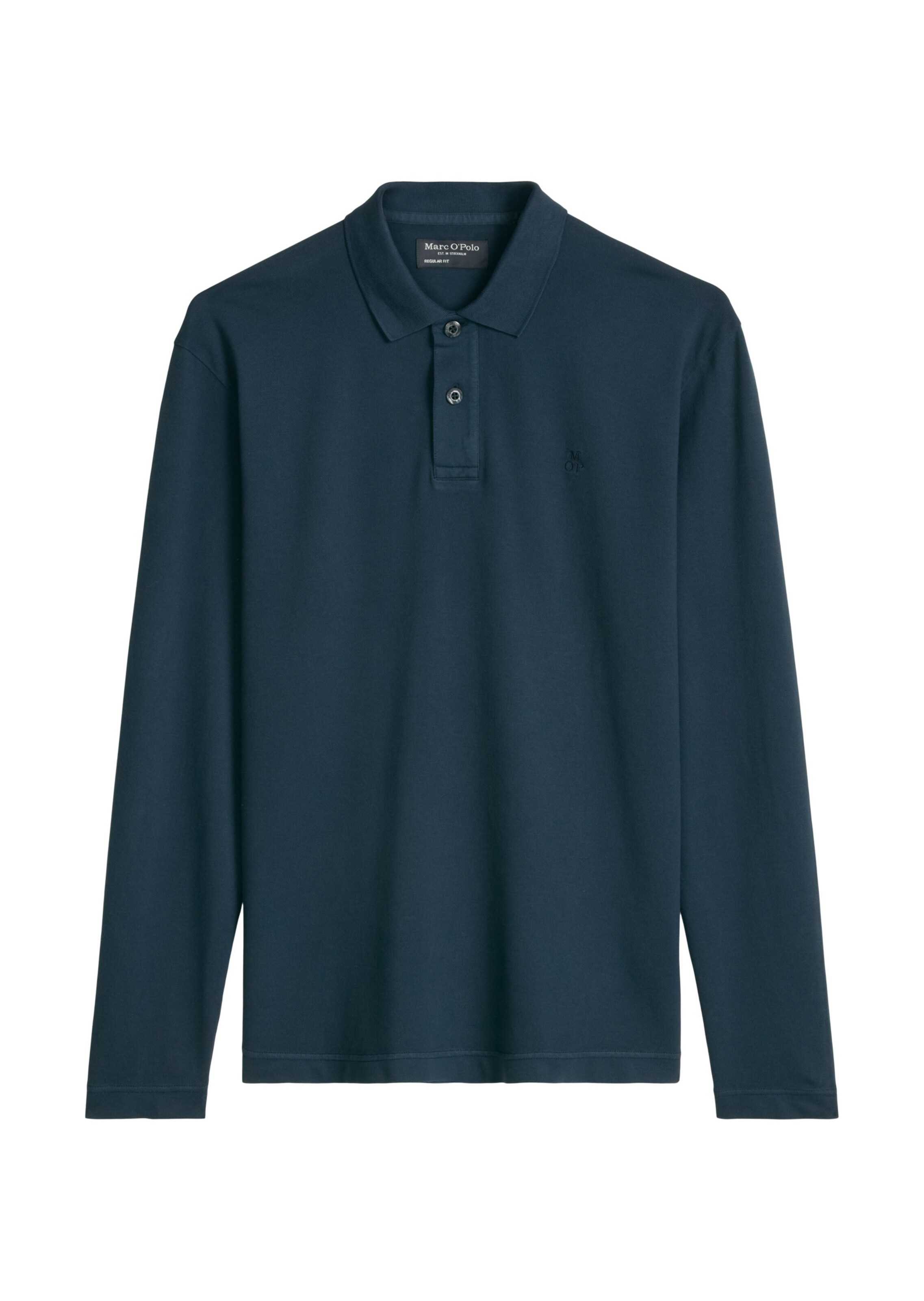 Marc O'Polo Poloshirt in dunkelblau, Produktansicht