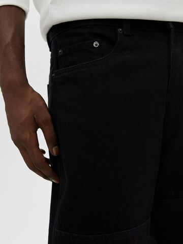 Pull&Bear Loose fit Jeans in Black