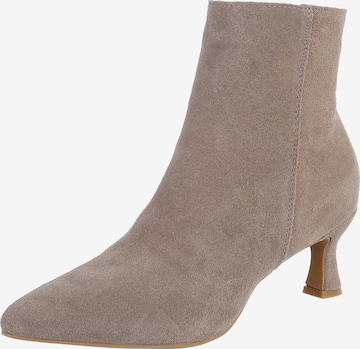Ital-Design Stiefelette in Braun: Vorderseite