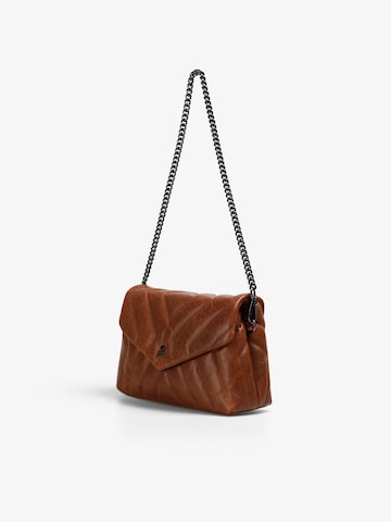 Scalpers Skuldertaske 'Russia' i brun