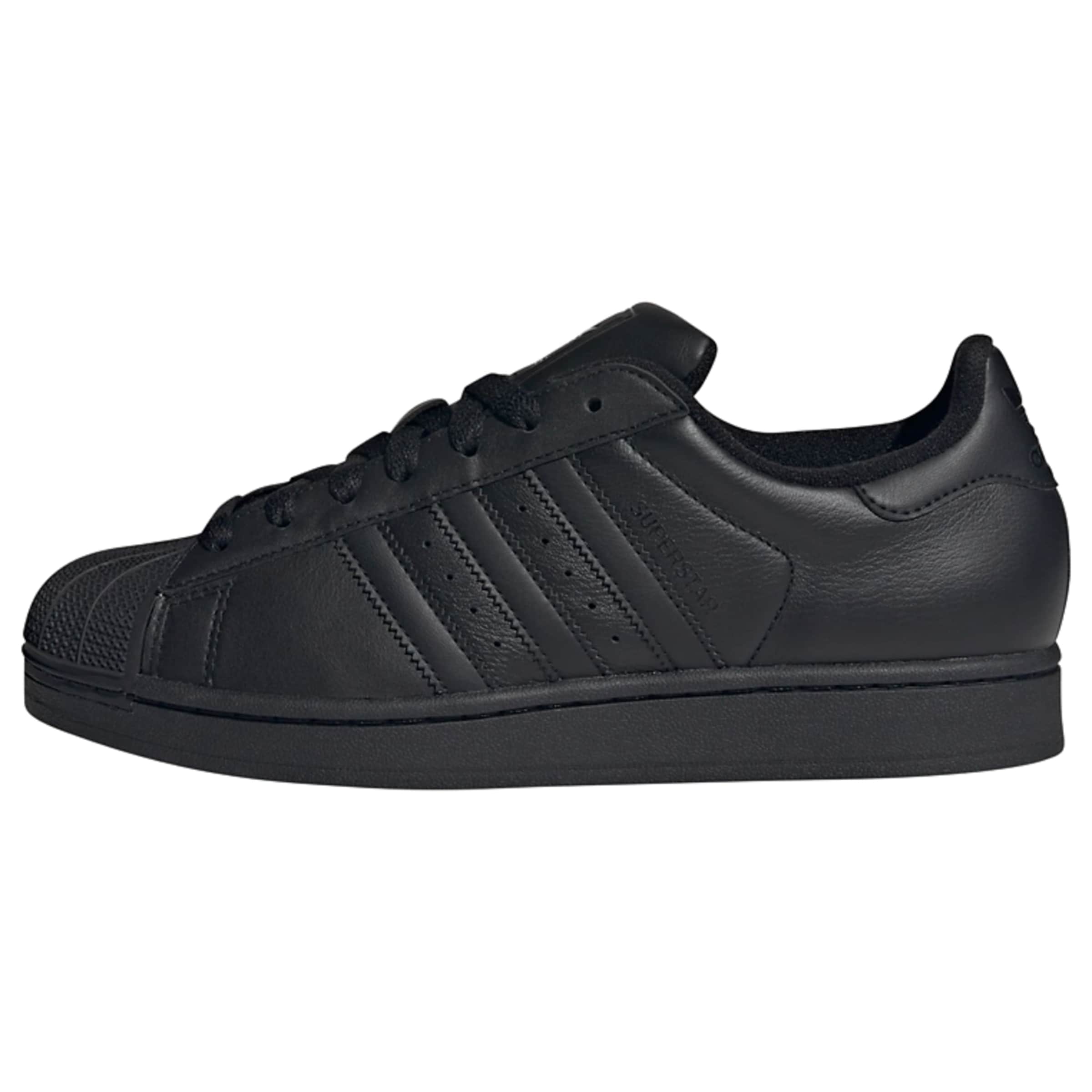 ADIDAS ORIGINALS Madalad ketsid 'Superstar II', värv must: eest vaates