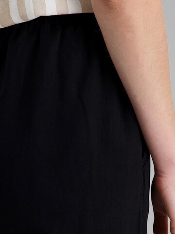 TIMEZONE Wide leg Pleat-Front Pants 'Wide' in Black