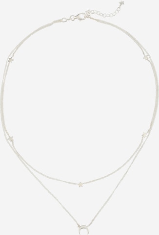 ELLI Necklace 'Astro, Layer' in Silver: front