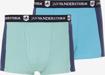Jan Vanderstorm Boxer shorts ' Jerk ' in Blue: front