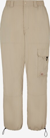 DICKIES Regular Cargobroek 'JACKSON' in Beige: voorkant