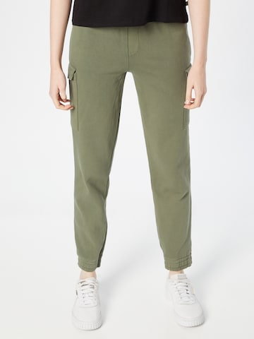 Tapered Pantaloni cu buzunare 'FLIGHT TIME' de la ROXY pe verde: față