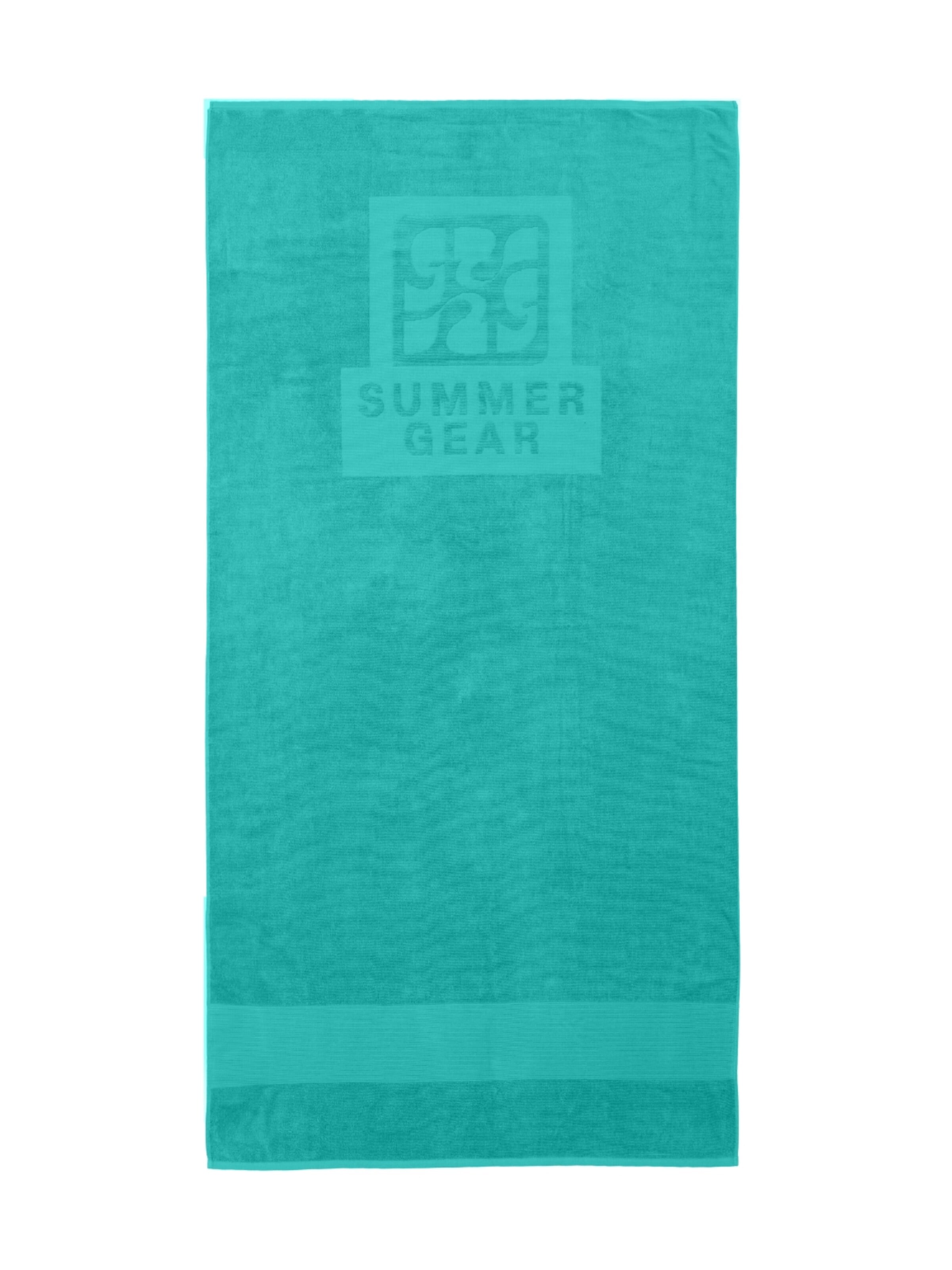 SummerGear Beach towel 'Coast 100 X 200 cm' in Blue: front